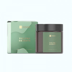 Аромасвеча в стакане с ароматом зеленый чай HISKIN - 100мл