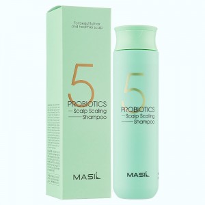 Очищающий шампунь для жирных волос и кожи головы MASIL 5 PROBIOTICS SCALP SCALING SHAMPOO - 300 мл