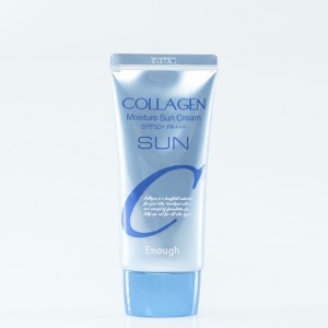 Солнцезащитный крем для лица с коллагеном Enough Collagen Moisture Sun Cream SPF50+ PA+++ - 50 г