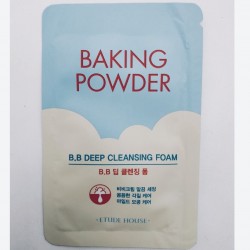Придбати оптом Пробник пенки Etude House Baking Powder Pore & BB Deep Cleansing Foam - 4 мл