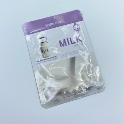Тканевая маска с молоком FARMSTAY VISIBLE DIFFERENCE MASK SHEET MILK - 23 мл