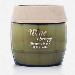 Придбати оптом Нічна маска з додаванням екстракту білого вина Holika Holika Wine Therapy Sleeping Mask White Wine - 120 мл