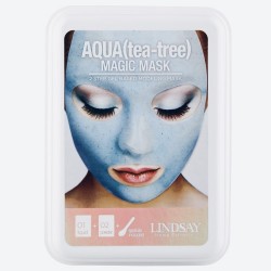 Придбати оптом  Маска для обличчя з колоїдним золотом Lindsay Luxury Aqua Tea-Tree Magic Mask - 65 + 15 г