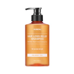 Купить оптом Шампунь пивний для об'єму тонкого волосся Kundal Beer Yeast Hair Loss Relief Shampoo Fig Mint Tea 500ml