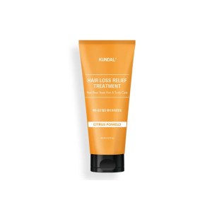 Купить оптом Кондиціонер-маска для волосся пивний Kundal Beer Yeast Hair Loss Relief Treatment Citrus Pomelo 200ml