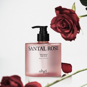 Купить оптом Гель для душу Objet by Kundal Moist Gleam Body Wash Santal Rose 450ml