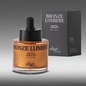 Купить оптом Парфумований шимер для тіла Objet by Kundal Satin Glow Shimmer Oil Bronze Lumier 45ml