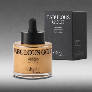Купить оптом Парфумованй шимер для тіла Objet by Kundal Satin Glow Shimmer Oil Fabulous Gold 45ml