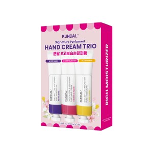 Купить оптом Набір кремів для рук Kundal Signature Perfumed Hand Cream Trio 50ml*3 (White Musk, Cherry Blossom, Ylang Ylang)