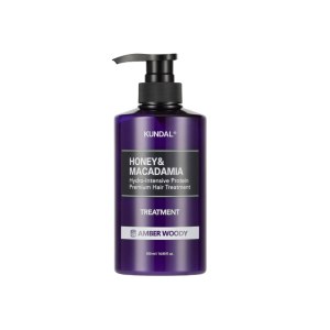 Купить оптом Кондиціонер-маска для волосся Kundal Honey & Macadamia Protein Hair Treatment Amber Woody 500ml