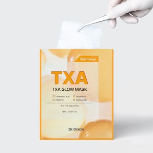 Купить оптом Маска для обличчя тканинна освітлювальна для сяяння шкіри Dr.Oracle Dermasys TXA Glow Mask 18ml