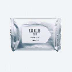 Купить оптом Очищающие салфетки для лица Tony Moly PRO CLEAN SOFT CLEANSING TISSUE - 15 шт.