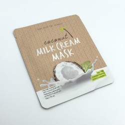 Купить оптом Тканевая маска с кокосовым молоком увлажняющая TOO COOL FOR SCHOOL COCONUT MILK CREAM MASK - 50 г