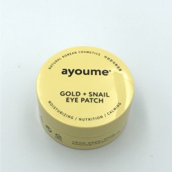 Патчи для глаз с золотом и улиткой Ayoume GOLD+SNAIL EYE PATCH - 60 шт.