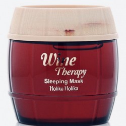 Ночная маска с добавлением экстракта красного вина Holika Holika Wine Therapy Sleeping Mask Red Wine - 120 мл