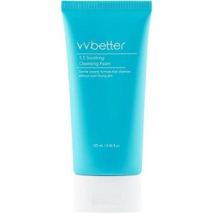 Купить оптом Пінка очищаюча для чутливої шкіри обличчя VVBETTER 5.5 SOOTHING CLEANSING FOAМ, 120 мл