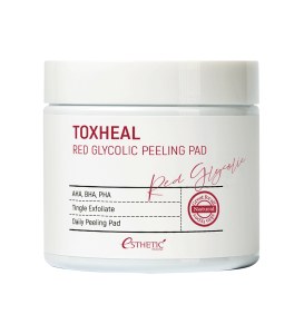 Купить оптом Пілінг-диски для обличчя очищаючі ESTHETIC HOUSE Toxheal Red Glycolic Peeling Pad, 100 шт