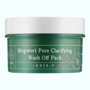 купить Маска очищающая с экстрактом полыни Mugwort Pore Clarifying Wash Off Pack, AXIS-Y - 100 мл