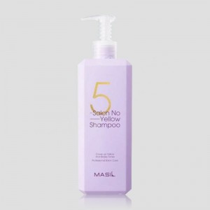 Купить оптом Низкокислотный шампунь для блондинок MASIL 5 SALON NO YELLOW SHAMPOO - 500 мл