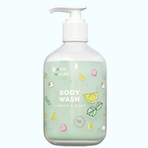 Купить оптом Гель для душа с лимоном и мятой Kids BODY WASH Limone & Mint, HISKIN - 400 мл