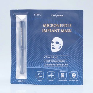 Двухфазная омолаживающая маска со спикулами губки (микроиглы) TRIMAY Microneedle Implant Mask - 30 мл
