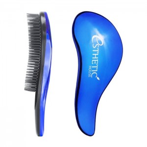 Фото Расческа для легкого расчесывания волос Esthetic House пластик синяя - 18*7 см