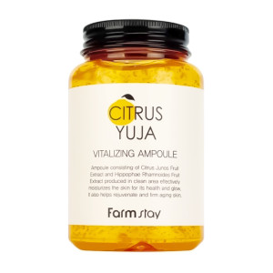 Купить оптом Ампульная сыворотка с экстрактом юдзу FARMSTAY CITRUS YUJA VITALIZING AMPOULE - 250 мл