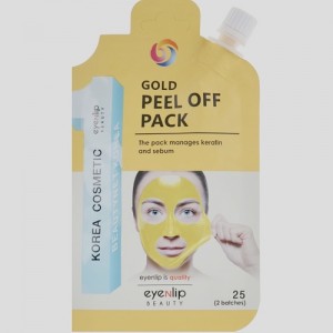 Купить оптом Антивозрастная маска-пленка для лица с улиткой Eyenlip Gold Peel Off Pack - 25 г