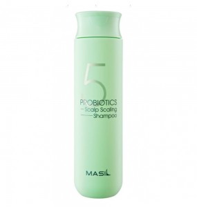 Купить оптом Masil 5 Probiotics Scalp Scaling Shampoo Шампунь для глубокой очистки кожи головы с пробиотиками - 300 мл