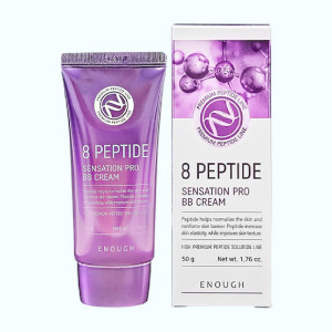 Купить оптом Тональный крем для лица BB/Пептиды 8 Peptide Sensation Pro BB Cream, ENOUGH -  50 гр 