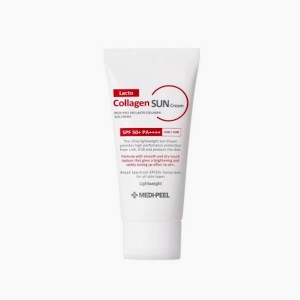 Солнцезащитный крем с коллагеном и пробиотиками Red Lacto Collagen Sun Cream SPF50+  MEDI-PEEL - 50 мл