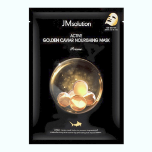 Купить оптом Тканевая маска с икрой и золотом JMSOLUTION ACTIVE GOLDEN CAVIAR NOURISHING MASK Prime - 30 мл