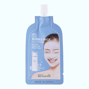 Кислородная маска для лица O2 Bubble Mask, BEAUSTA - 20 мл