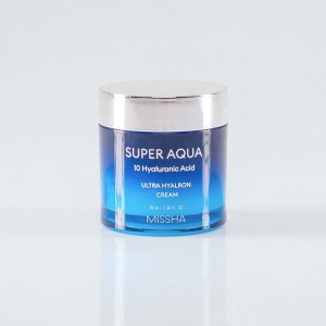 Купить оптом Увлажняющий крем для лица Missha Super Aqua Ultra Hyalron Cream - 70 мл