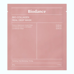 купить Маска гидрогелевая ночная с коллагеном Bio-Collagen Real Deep Mask, Biodance - 1 шт