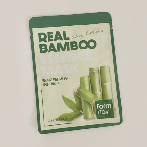 Купить оптом Тканевая маска для лица с бамбуком FARMSTAY REAL BAMBOO ESSENCE MASK - 23 мл