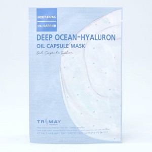 Увлажняющая тканевая маска-капсула для лица TRIMAY Deep Ocean-Hyaluron Oil Capsule Mask - 25 мл