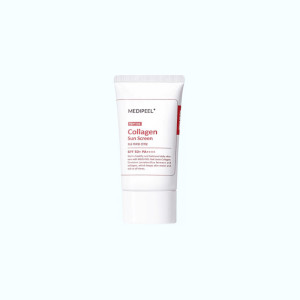 Солнцезащитный крем для лица сужающий поры Red Lacto Collagen Pore Lifting Sun Cream, MEDI-PEEL - 50 мл