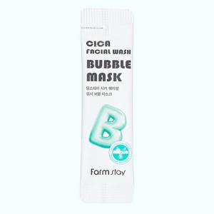 купить Маска для умывания с пузырьками с центеллой Cica Facial Wash Bubble Mask, FarmStay - 5 мл