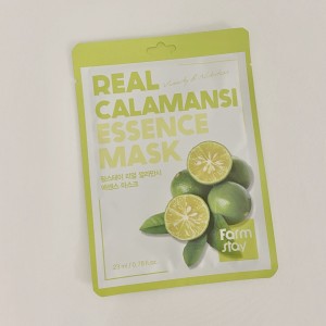 Тканевая маска для лица с каламанси FARMSTAY REAL CALAMANSI ESSENCE MASK - 23 мл