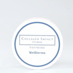 Купить оптом Сапфировые патчи для глаз Wellderma Collagen Impact Sapphire Eye Mask - 60 шт.
