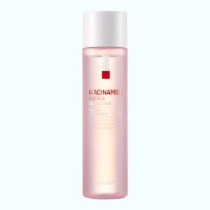 Тонер для лица с ниацинамидом и цинком Derma2X Niacinamide Zinc PCA Toner, BEAUSTA - 200 мл