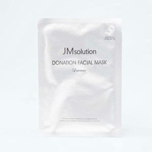 Фото Тканевая маска для сухой кожи лица JMSOLUTION DONATION FACIAL MASK DREAM - 30 мл (EXP11.09.23)