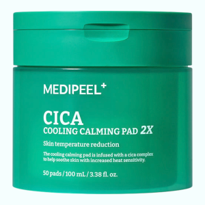 Купить оптом Успокаивающие пады с центеллой Cica Cooling Calming Pad 2X, 100 мл, MEDI-PEEL - 50 шт