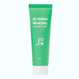 Пенка для умывания для проблемной кожи AC Derma Remedial Cleansing Foam MINI, J:ON - 30 мл