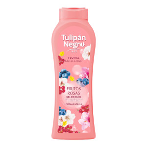 Купить оптом Гель для душа парфюмированный FLORAL РОЗОВЫЕ ФРУКТЫ, TULIPAN NEGRO - 650 мл