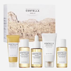 Купить оптом Набор средств с азиатской центеллой Madagascar Centella Travel Kit, SKIN1004