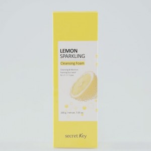 Очищающая пенка с лимоном Secret Key LEMON SPARKLING CLEANSING FOAM - 200 г