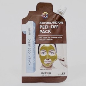 Купить оптом Маска-пленка для лица с вулканической глиной Eyenlip Jeju Volcanic Pore Peel Off Pack - 25 г