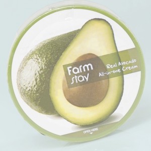 Купить оптом Крем для лица и тела с авокадо FARMSTAY REAL AVOCADO ALL-IN-ONE CREAM - 300 мл